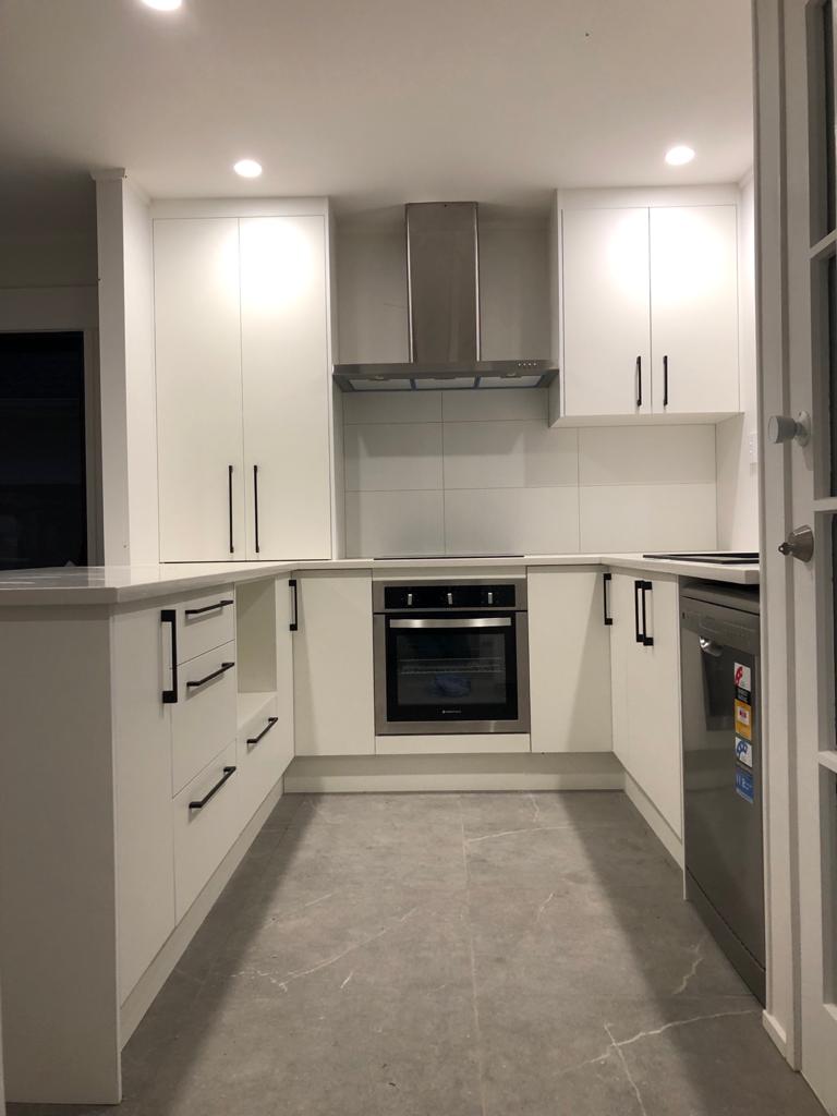 designer kitchen installed