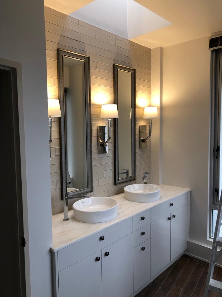 renovated bathroom